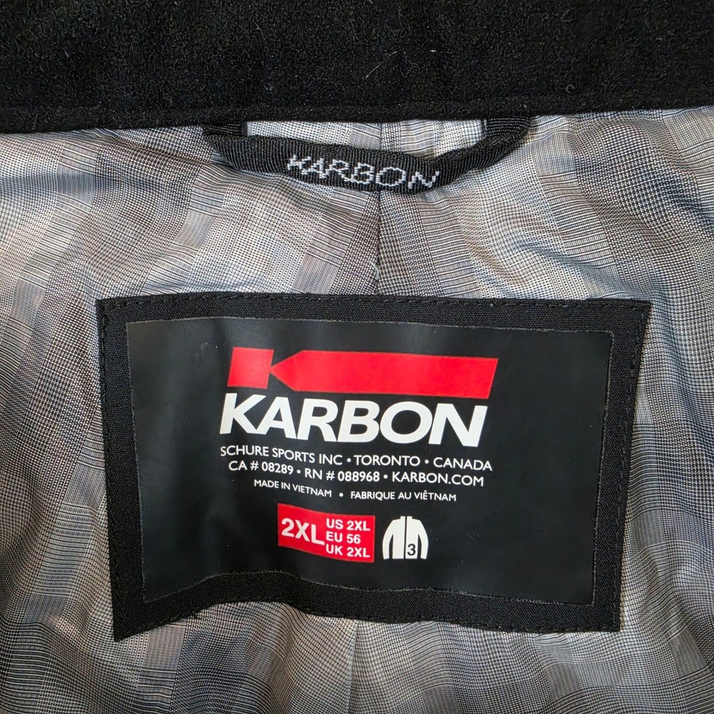 Karbon Ski Pants Mens 2XL Black Thermore Insulated Snowboard Trousers K7129 - Picture 3 of 14